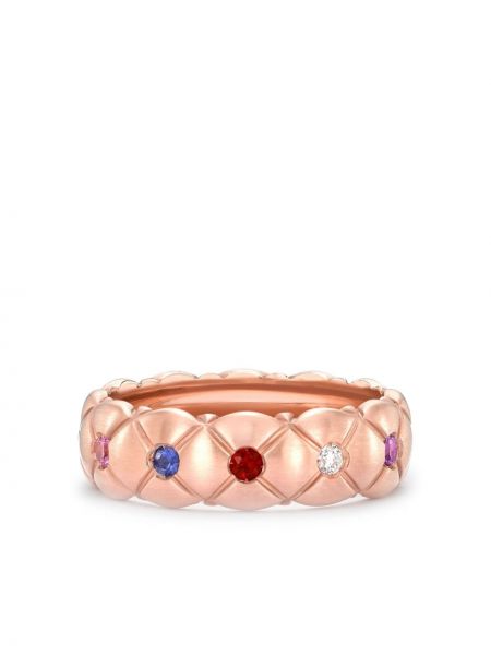 Prsten od ružičastog zlata Fabergé