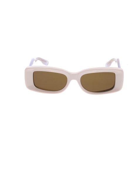 Okulary przeciwsłoneczne Gucci białe