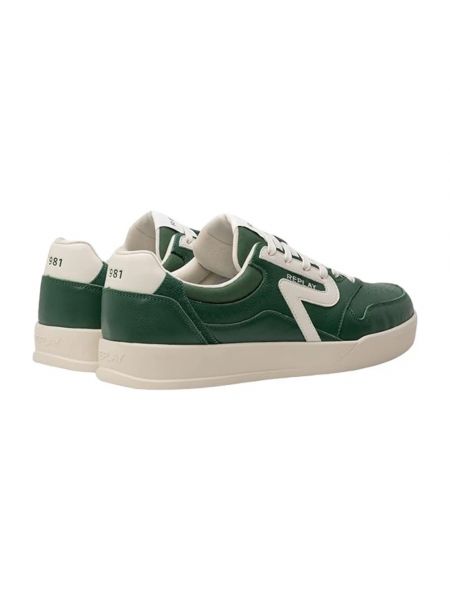 Sneakersy Replay zielone