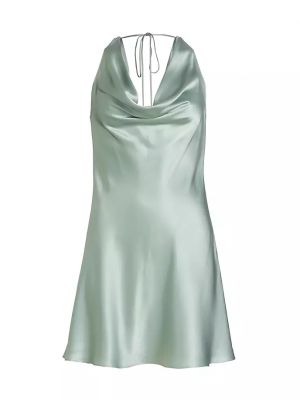 Шелковое платье мини Amanda Uprichard