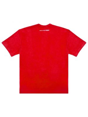Трикотажная рубашка Comme Des Garçons красная