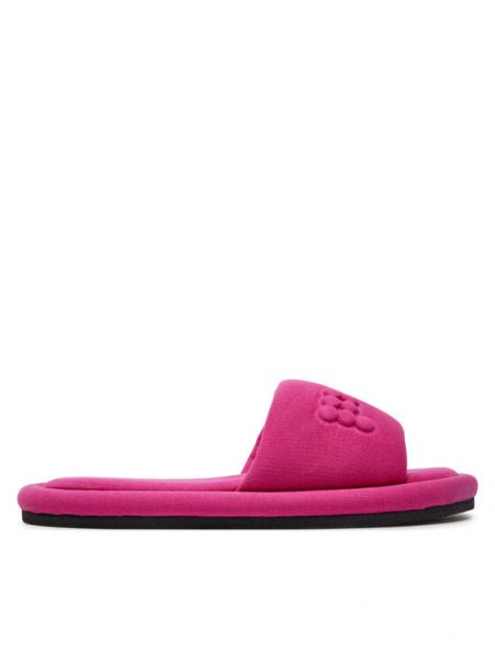 Papuci de casă din jerseu Pangaia roz