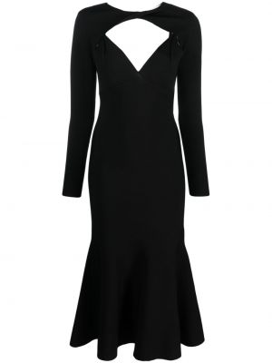 Večernja haljina Roland Mouret crna