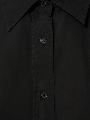 Oversize памучна риза Nili Lotan черно