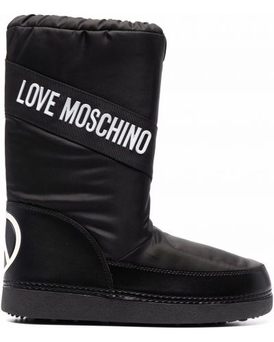 Botas de nieve Love Moschino negro