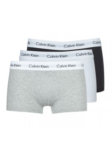 Bokserki bawełniane z niską talią slim fit Calvin Klein Jeans