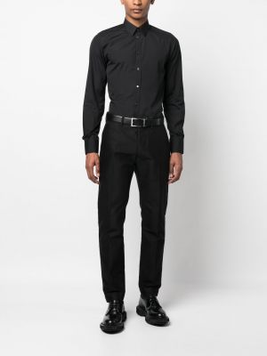 Košile s knoflíky Dolce & Gabbana černá
