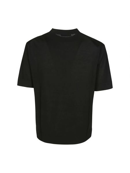 Camisa de crepé Filippo De Laurentiis negro
