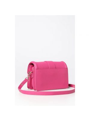 Bolsa de hombro Versace Jeans Couture rosa