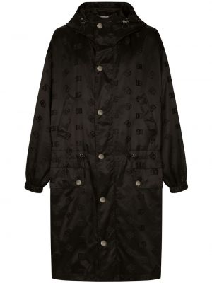 Parkas Dolce & Gabbana svart