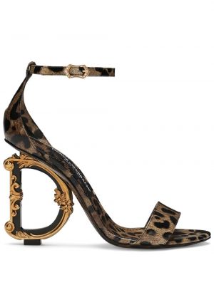 Sandales ar papēžiem Dolce & Gabbana