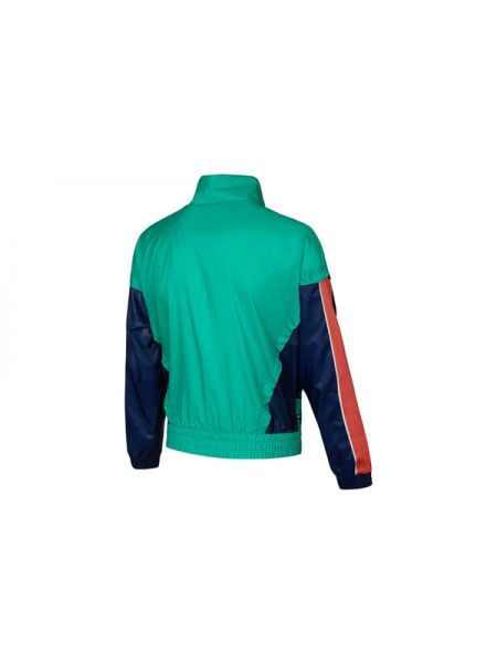 Спортивная повседневная легкая куртка с воротником стойка Nike зеленая