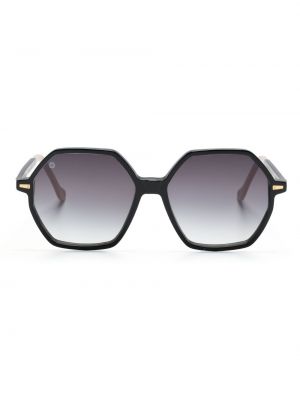 Oversized sluneční brýle Kyme černé