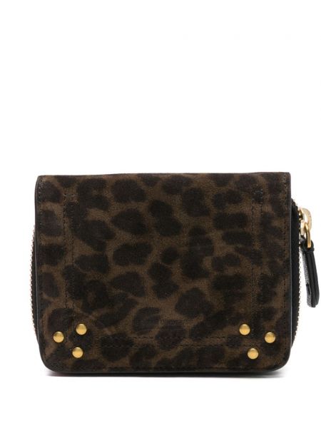 Peňaženka s potlačou s leopardím vzorom Jérôme Dreyfuss