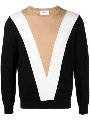 Pullover mit rundem ausschnitt Ports V schwarz