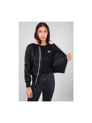 Chaqueta bomber con capucha Alpha Industries