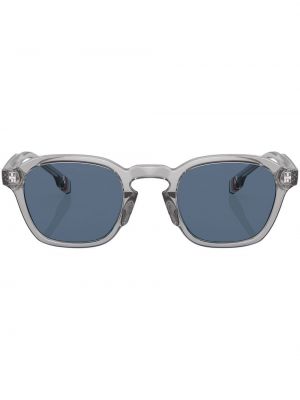 Průsvitné sluneční brýle Burberry Eyewear šedé