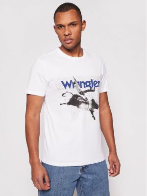 Tričko Wrangler bílé