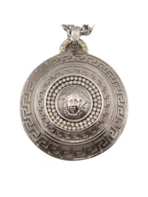 Naszyjnik Versace Pre-owned srebrny