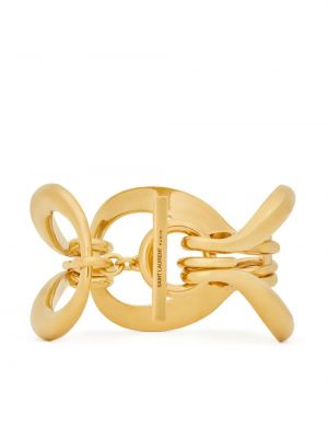 Oversize armband Saint Laurent gold