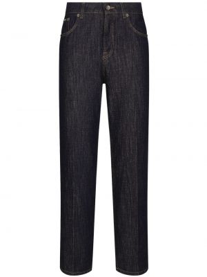 Straight jeans Dolce & Gabbana schwarz