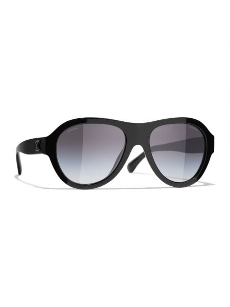 Okulary przeciwsłoneczne Chanel czarne