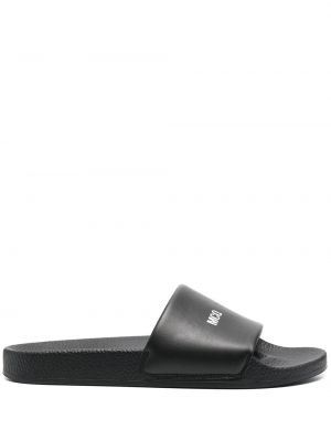 Trykt flip-flops Mcq svart