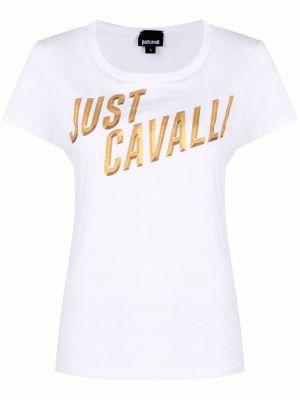 T-shirt Just Cavalli vit