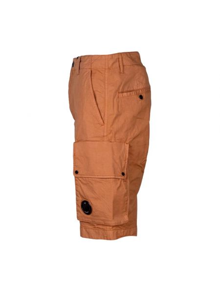 Cargo shorts aus baumwoll C.p. Company orange