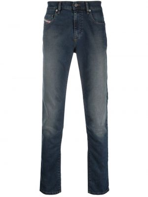 Smal skinny fit-jeans Diesel blå