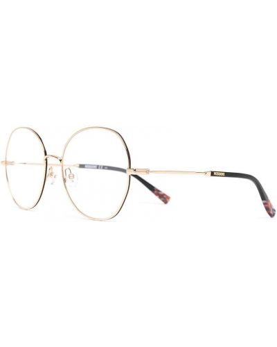 Oversize brilles Missoni Eyewear zelts