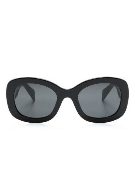 Lunettes de soleil oversize Prada Eyewear noir