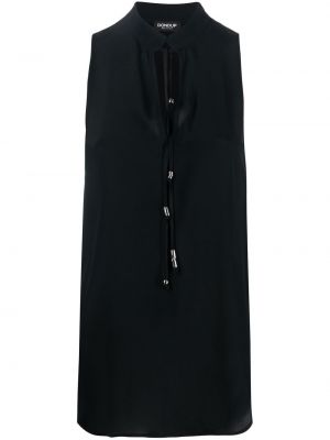 Αμάνικο φόρεμα Dondup μαύρο
