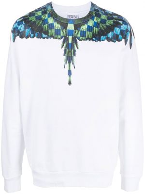 Sweat col rond col rond Marcelo Burlon County Of Milan blanc