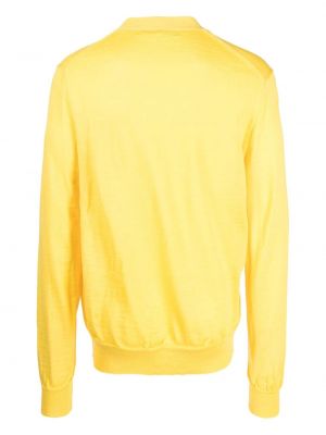 Kardigan s výšivkou Comme Des Garçons Shirt žlutý