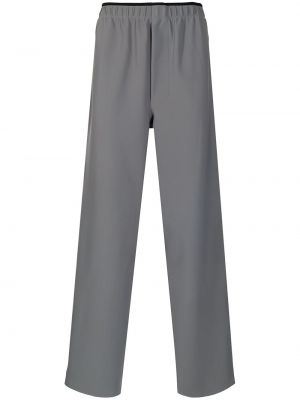 Ravne hlače Gr10k siva