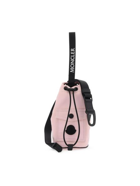 Nylon tasche mit taschen Moncler pink