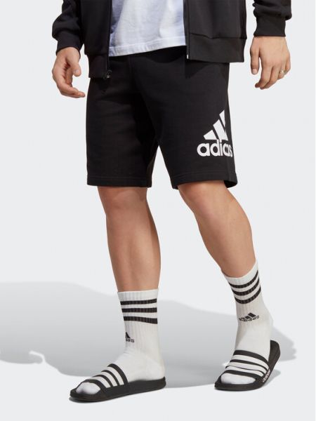 Спортни шорти Adidas черно