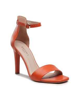 Sandály Ryłko oranžové