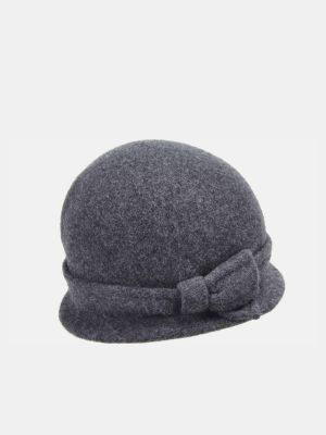 Sombrero de lana Seeberger gris