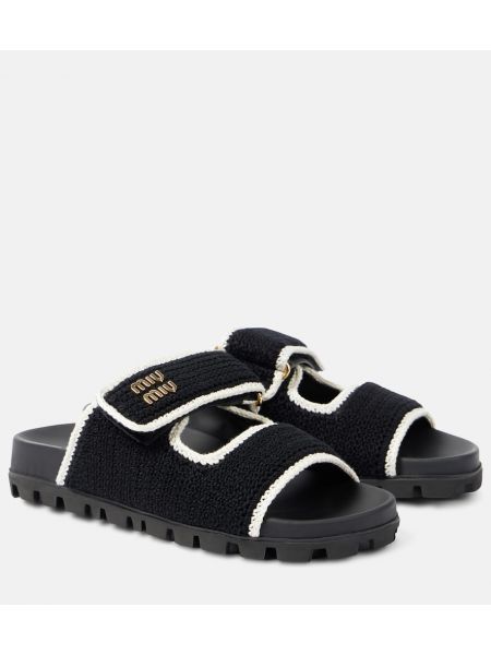 Sandaler Miu Miu svart