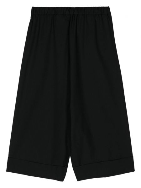 Vlněné rovné kalhoty Junya Watanabe černé