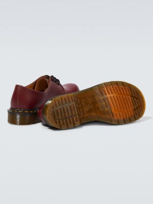 Кожени обувки в стил дерби Comme Des Garã§ons Homme Deux червено