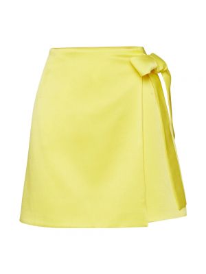 Mini spódniczka Mvp Wardrobe żółta