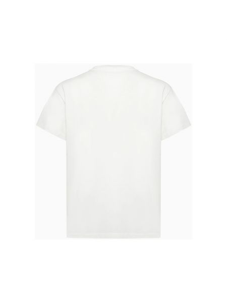 Koszulka z okrągłym dekoltem Jil Sander biała