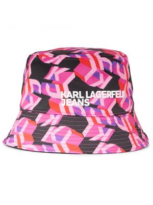 Raštuotas kepurė Karl Lagerfeld Jeans