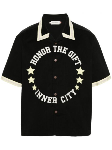Риза бродирана Honor The Gift черно