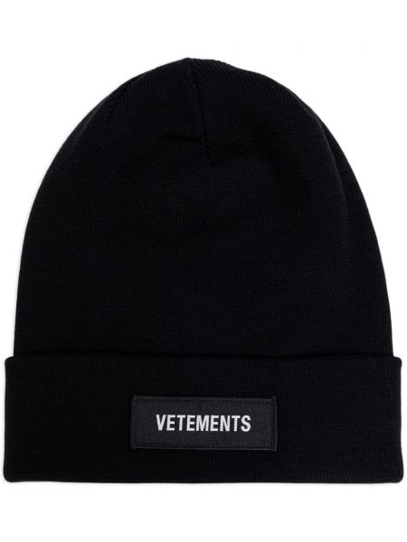 Uld hue Vetements sort