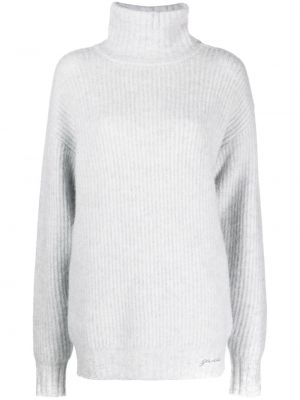 Пуловер Ganni сиво