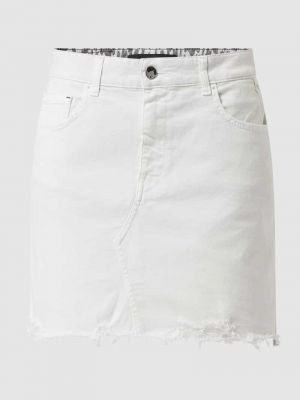 Spódnica jeansowa Replay biała